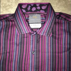 Gorgeous youth Thomas Dean LS Button-down Lg 14/16